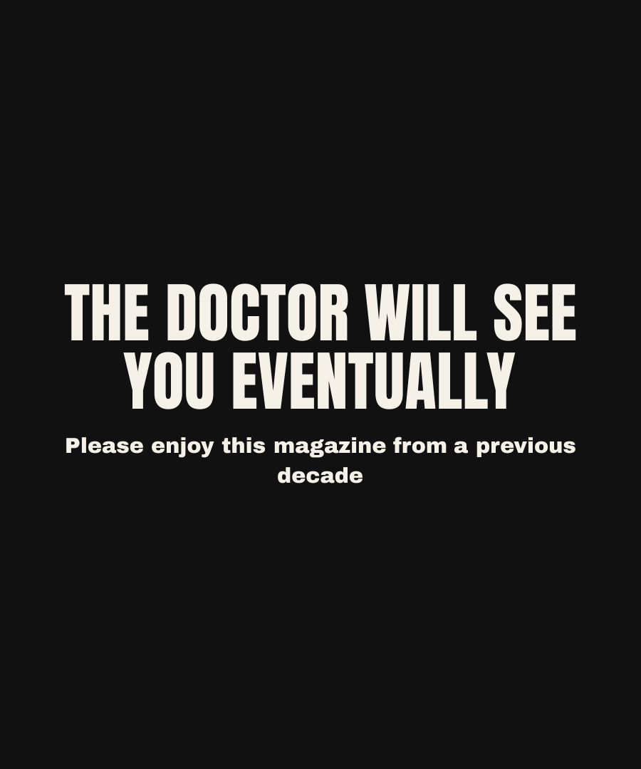 THE DOCTOR WILL SEE YOU EVENTUALLY print detail