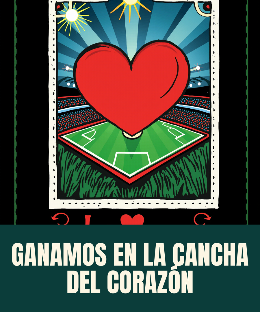 GANAMOS EN LA CANCHA DEL CORAZÓN